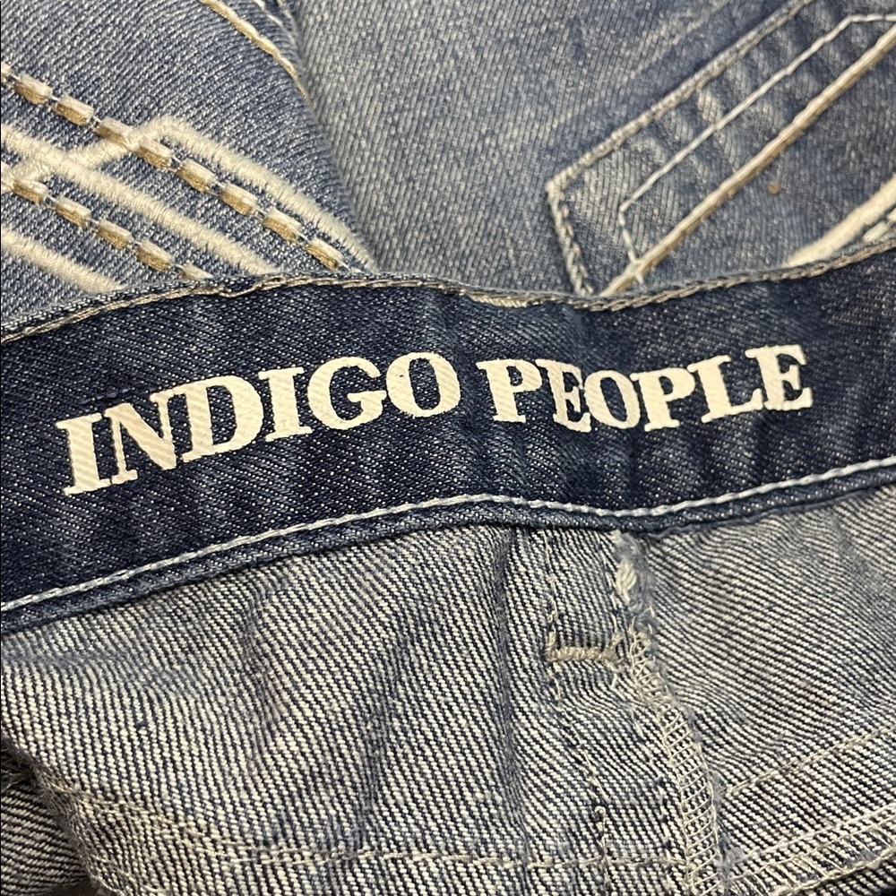 Indigo People Men's Blue Jeans - Picture 9 of 11